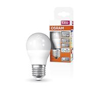 OSRAM Lámina LED P60 de LED Star P60 de para la base E27, forma de caída, FR, 806 lúmenes, blanco cálido (2700k), reemplazo de bombillas convencionales de 60W, no empaquetado de 6 paquetes de 6