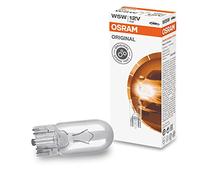 Osram Lámpara Auxiliar 2825 Lámpara W2, 1X9, 5D 12V 5W W5W