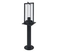OSRAM Lámpara Bolardo ENDURA CLASSIC Hagen, altura 50cm, estilo linterna, Versión E27, diseño nórdico, IP44, Aluminio Antracita