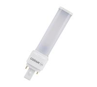 OSRAM Lámpara Compacta DULUX D18 LED 7W G24D-2 3000K | DULUX LED D18 EM & AC MAINS, LED Lamps, blanco, 35 mm dia, 30000 h, Paquete de 3