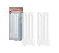 OSRAM Lámpara Compacta DULUX F36 LED 20W 2G10 4000K | DULUX LED F36 EM & AC MAINS, LED Lamps, blanco, 89.5 mm dia, 30000 h, Paquete de 2