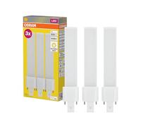 OSRAM Lámpara Compacta DULUX S9 LED 4W G23 3000K | DULUX LED S9 EM & AC MAINS, LED Lamps, blanco, 32.3 mm dia, 30000 h, Paquete de 3