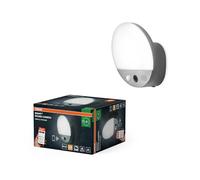 OSRAM Lámpara de exterior SMART+ con cámara HD y detector de movimiento, control WiFi, luz blanca cálida 3000K, protección IP44 para puerta de entrada y garaje