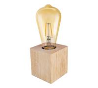 OSRAM Lámpara de mesa Edison 1906 E27 madera marrón 2,5 W 220 lm