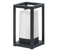 OSRAM - Lámpara de mesa SMART+ RGB y blanco cálido con batería externa USB 5200mAh, control WiFi, protección IP44, lámpara de jardín regulable para terraza y balcón