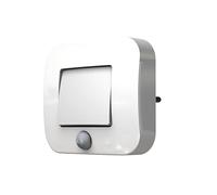 OSRAM Lunetta Hall Sensor Luz Nocturna Blanca; Sensor de Movimiento; Sensor de Luz Diaria; Tecnología LED; IP20; 0,7 W; Enchufe