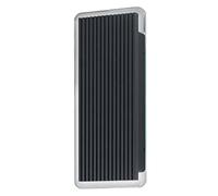 OSRAM Lámpara de pared exterior Gris oscuro, IP54, blanco cálido, 3000 K