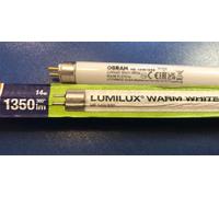 OSRAM Lámpara Fluorescente T5 He 14W/830 Lumilux Blanco Cálido 1350lm Tubo