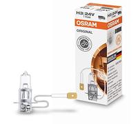 OSRAM Lámpara Halogen Original 64156 PK22s 24V 70W H3, Other