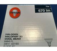 OSRAM Lámpara Halógena Halopar30 E27 230V 75W/50W FL/SP 64841/64845/64832/64836
