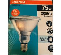Osram Lámpara Halógena Reflector HALOPAR38 Aluminio E27 240V 75W 12° Spot 64838