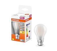 OSRAM Lámpara LED A100 de Star LED de para base B22D, forma de pera, vidrio mate, 1521 lúmenes, blanco cálido (2700k), reemplazo de bombillas convencionales de 100W, no Dimmable, 1 paquete