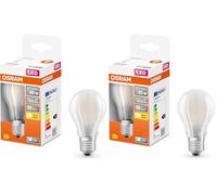 OSRAM Lámpara LED A40 de Star LED de para el enchufe E27, forma de pera, vidrio mate, 470 lúmenes, blanco cálido (2700k), reemplazo de bombillas de 40W convencionales, no dimmables, 1 per paquete