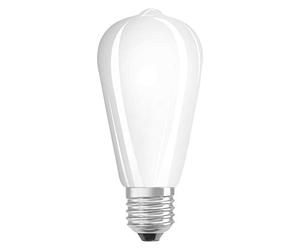Osram Lámpara LED , Casquillo: E27 , Warm White , 2700 K , 4,50 W , Reemplazo por 40 W Incandescent Bulb , Mate , LED Retrofit Classic ST