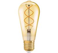OSRAM lámpara LED, casquillo | Warm White, 2500 K, 4,50 W | Repuestos para bombilla de 40 W | Vintage 1906 LED