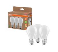 OSRAM Lámpara LED Classic A100 Filamento 7,2 W 827, 2700 K blanco cálido, E27, mate, 1521 lm, 50.000 h, Clase A