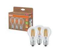OSRAM Lámpara LED Classic A100 Filamento 7,2 W 827, 2700 K blanco cálido, E27, transparente, 1521 lm, 50.000 h, 210 lm/W