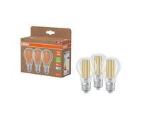 OSRAM Lámpara LED Classic A100 Filamento 7,2 W 840, 4000 K blanco frío, E27, transparente, 1521 lm, 50.000 h, ángulo de 300°