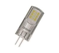 OSRAM Lámpara LED con base G4, luz blanca cálida (2700 K), lámpara de bajo voltaje de 12 V, 2,6 W, reemplazo de la lámpara tradicional de 28 W [clase energética F] [clase energética F]