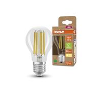 OSRAM Lámpara LED de ahorro de energía, bombilla de filamento, E27, blanco cálido (3000K), 7,2 vatios, sustituye a la bombilla de 100W, altamente eficiente y de ahorro de energía, paquete de 1