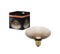 OSRAM Lámpara LED de cristal DECOR FLAT Crackle Flat Brown E27