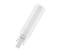 OSRAM Lámpara LED DULUX D 13 para base G24D-1, 6 vatios, 600 lúmenes, blanco cálido (3000 K), giratoria, reemplazo de bombilla Dulux convencionales de 13 W