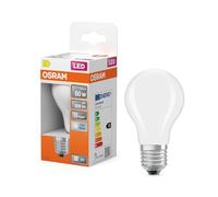 OSRAM Lámpara LED forma de estrella, filamento A60, 4000 K blanco neutro, 5,9 W, E27, mate, 806 lm, 15.000 h, para lámparas de techo y de pie, oficina