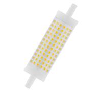 OSRAM LED Line lámpara LED multicolor con casquillo R7s retrofit, 19 W / 2452 lm, clara, luz blanca fría con 4000 K, no regulable, IP20, cristal sin plomo, 28 mm de diámetro, EEK E