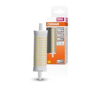 OSRAM Lámpara LED LED Line con casquillo retrofit R7s, 19 W / 2452 lm, luz blanca fría y clara con 6500 K, no regulable. IP20, vidrio sin plomo, 28 mm de diámetro, EEK E.