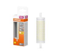 OSRAM Lámpara LED LED Line con filamento, cuerpo luminoso de plástico transparente, 20 W, base retrofit R7s, EEK D, 3000 lm, luz blanca cálida 3000 K para iluminación general.