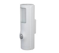 OSRAM Lámpara LED nocturna Torch con detector de movimiento, color blanco, función de linterna 2 en 1, sensor de luz, funciona con pilas, resistente a salpicaduras IP54
