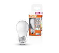 OSRAM Lámpara LED P40 Star LED de para el enchufe E27, forma de caída, look mate, 470 lúmenes, luz de día blanca (6500k), reemplazo de bombillas convencionales de 40W, 1 paquete de 1