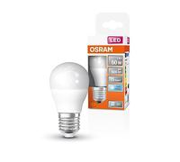OSRAM Lámpara LED P60 de Star LED de para la base E27, forma de caída, aspecto mate, 806 lúmenes, blanco frío (4000k), reemplazo de bombillas convencionales de 60W, no dimmables, 1 paquete