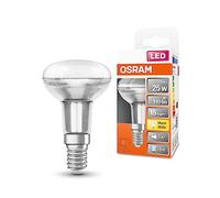 OSRAM Lámpara LED R50 LED Star R50 para el zócalo E14, lámpara reflectante, diseño de vidrio, 110 lúmenes, blanco cálido (2700k), reemplazo de bombillas convencionales de 25W, 1 paquete