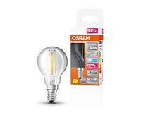 OSRAM Lámpara LED regulable Superstar con una reproducción cromática especialmente alta (CRI90), E14 base, Óptica de filamentos,Blanco frío (4000K), 470 Lumen, sustituto de 40W-iluminante 1-paquete