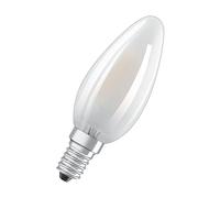OSRAM Superstar dimmbare LED-Lampe mit besonders hoher Farbwiedergabe (CRI90) für E14-Sockel, mattes Glas,Kaltweiß (4000K), 470 Lumen, Ersatz für herkömmliche 40W-Leuchtmittel, dimmbar, 1-er Pack