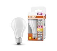 OSRAM Lámpara LED regulable Superstar con una reproducción cromática especialmente alta (CRI90), E27 base, vidrio esmerilado,Blanco cálido (2700K), 806 Lumen, sustituto de 60W-iluminante 1-paquete