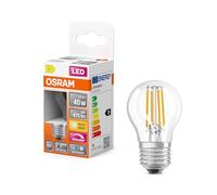 OSRAM Lámpara LED regulable Superstar con una reproducción cromática especialmente alta (CRI90), E27 base, Óptica de filamentos ,Blanco cálido (2700K), 470 Lumen, sustituto de 40W-iluminante 1-paquete