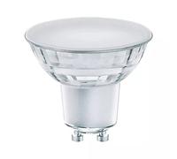 OSRAM Lámpara LED regulable Superstar con una reproducción cromática especialmente alta (CRI90), GU10 base, vidrio transparente,Blanco cálido (2700K), 350 Lumen, sustituto de 32W-iluminante 1-paquete