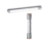 OSRAM Lámpara LED resistente a la humedad, 1x7W, blanco neutro 4000K, 700lm, IP65, resistente al polvo y a las salpicaduras, para sótanos y garajes