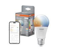 OSRAM Lámpara LED SMART+ A75 bombilla E27 blanco modulable | SMART+ MATTER Tunable White Classic, LED Lamps, blanco, 60 mm dia, 20000 h, Paquete de 1