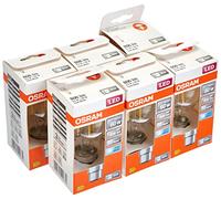 OSRAM Lámpara LED Star de filamento claro, casquillo B22d, blanco frío (4000K), forma de bombilla, juego de recambio para bombillas convencionales de 60W, paquete de 6