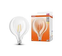 OSRAM Lámpara LED Star Globe125 de para el Sockel E27, forma de globo, FIL, 806 Lumen, Warm White (2700k), Reemplazo de bombillas convencionales de 60W, no Dimmable, 4-Pack