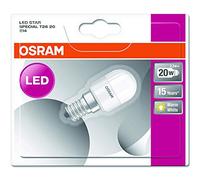 Osram Lámpara LED Star Special T26, con casquillo E14, no regulable, reemplaza 20 vatios, mate, blanco cálido - 2700 Kelvin, paquete de 1