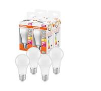 OSRAM Lámpara LED SUPERSTAR+ CLASSIC A 60 FR, casquillo E27, forma de bombilla, 8,8W, 806lm, 2700K, luz blanca cálida, muy bajo consumo, larga duración, sensor de movimiento, apagado automático