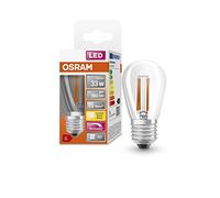 OSRAM Lámpara LED Superstar, E27 base, vidrio transparente,Blanco cálido (2200K), 360 Lumen, sustituto de 35W-iluminante 1-paquete