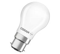 OSRAM Lámpara LED Superstar P40 Globe Filament regulable, 2700 K blanco cálido, 3,4 W, B22d, mate, 470 lm, 15.000 h, para luminarias de mesa y colgantes, antideslumbrante.