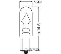 OSRAM Lámpara, luz habitáculo para AMC: Pacer (Ref: 2341)