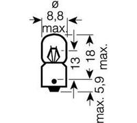 OSRAM Lámpara ORIGINAL halógena para AMC: Pacer (Ref: 3797)