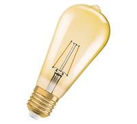 OSRAM - Lámpara Osram LED Vintage Edition 1906, en forma de Edison con casquillo E27, no regulable, 2,8 vatios, blanco claro y cálido - 2500 Kelvin, 1 paquete